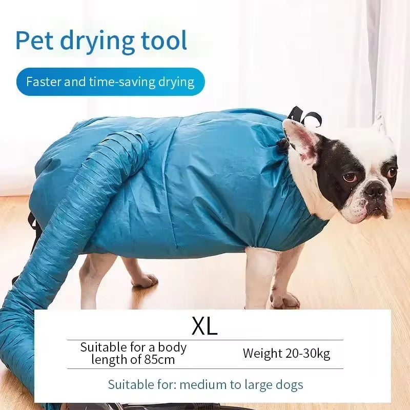 Fido's Premium Fur Fluffer: The Ultimate Inflatable Drying Bag for Effortless Dog and Cat Grooming