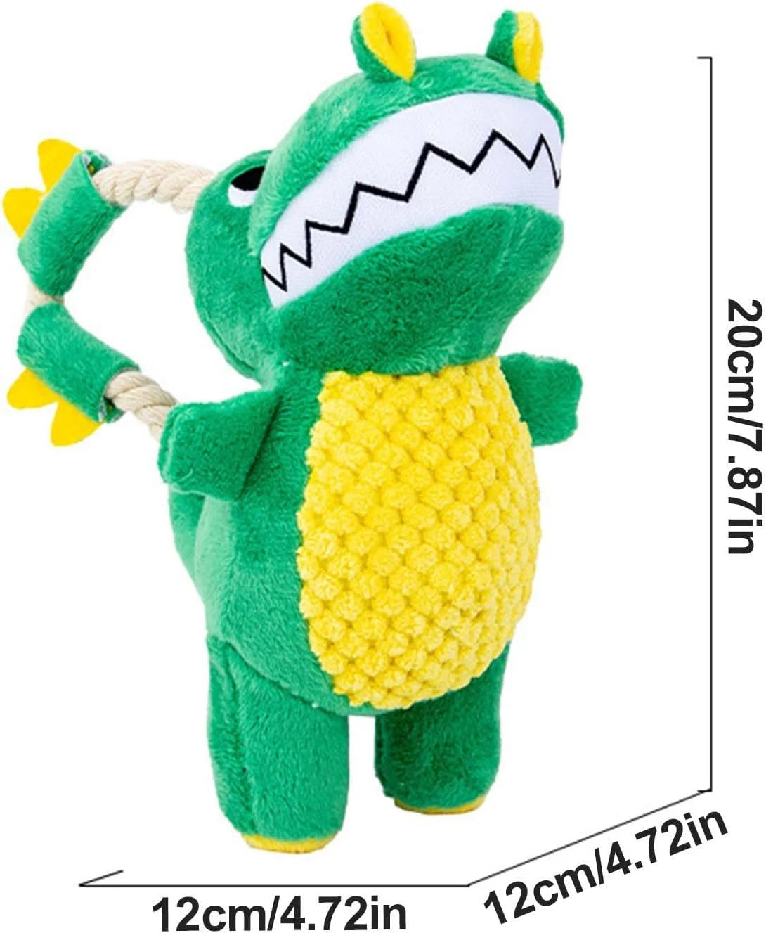 Durable Plush Squeaky Dog Toys for All Breeds - Ideal Chew Toys for Puppies and Adult Dogs