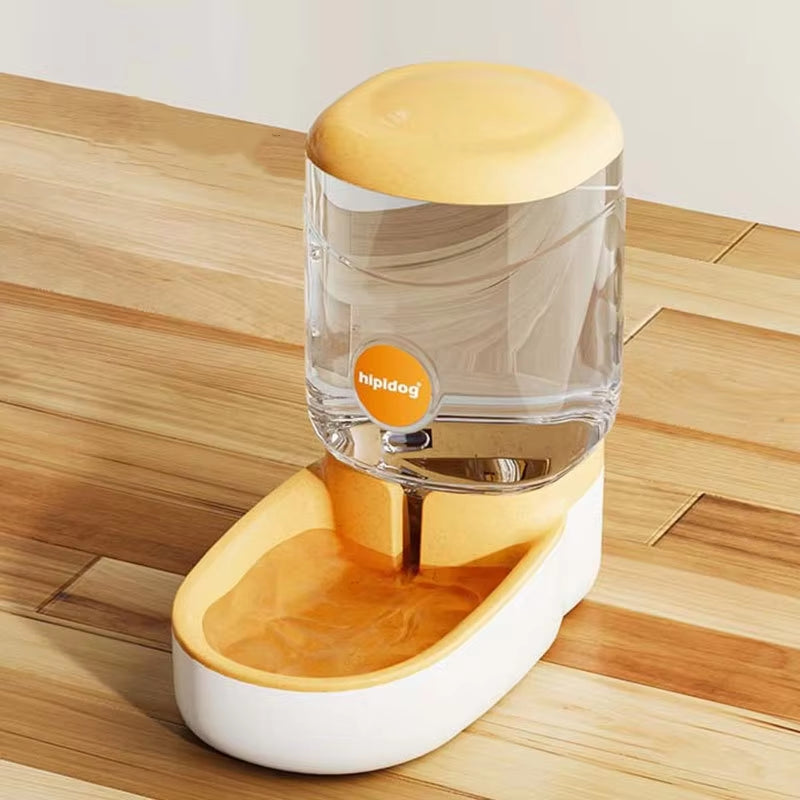 Cat Water Dispenser Automatic Dog Cat Feeder and Water Dispenser Gravity Food Feeder Large Capacity 4L Pet Drinking Waterer