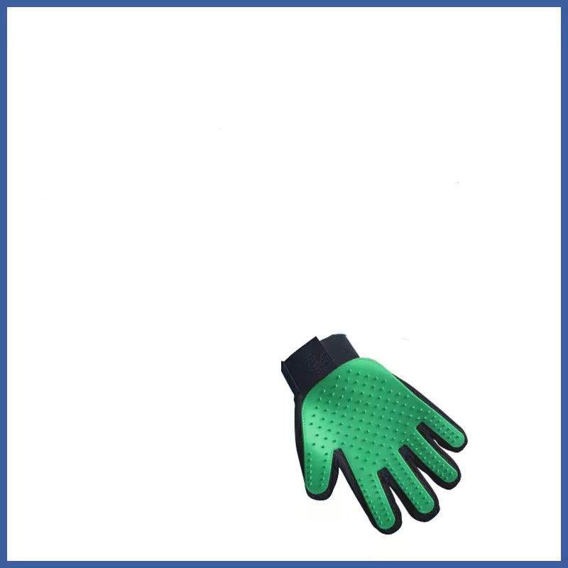 Premium NONOR Silicone Pet Bath Brush & Grooming Glove for Dogs and Cats - Massage & Hair Removal Tool
