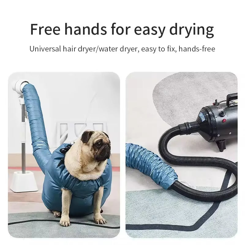 Fido's Premium Fur Fluffer: The Ultimate Inflatable Drying Bag for Effortless Dog and Cat Grooming