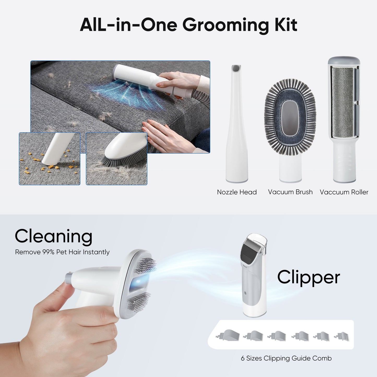 Ultimate 5-in-1 Dog Grooming Kit