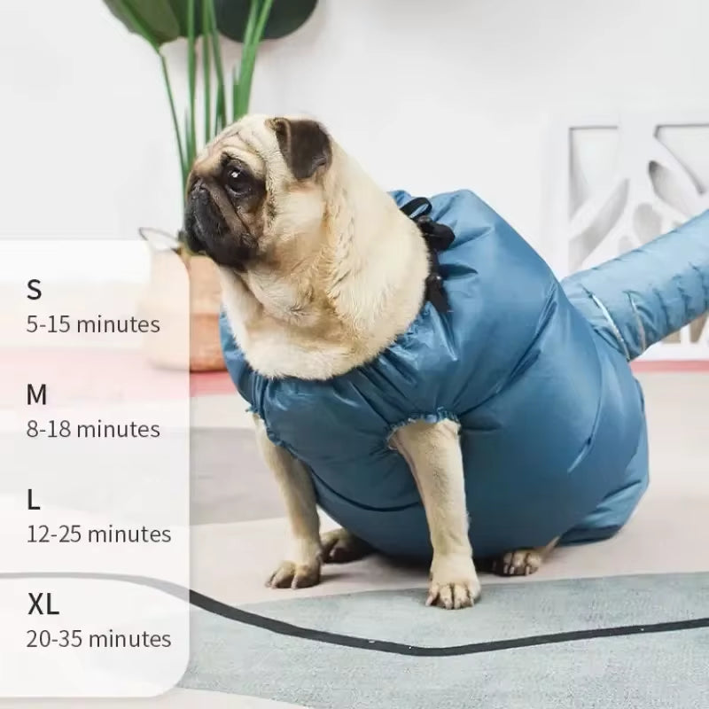 Fido's Premium Fur Fluffer: The Ultimate Inflatable Drying Bag for Effortless Dog and Cat Grooming