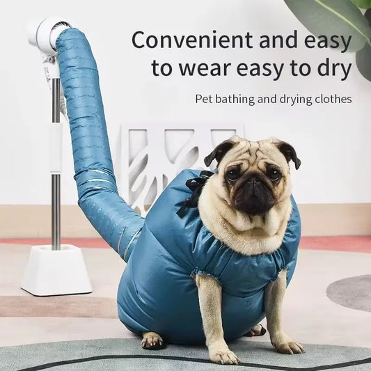 Fido's Premium Fur Fluffer: The Ultimate Inflatable Drying Bag for Effortless Dog and Cat Grooming