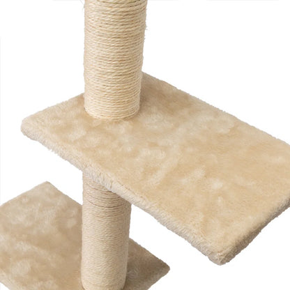 Damyanti Premium Wall-Mounted Cat Tree with 6-Tier Climbing Center and Accessories