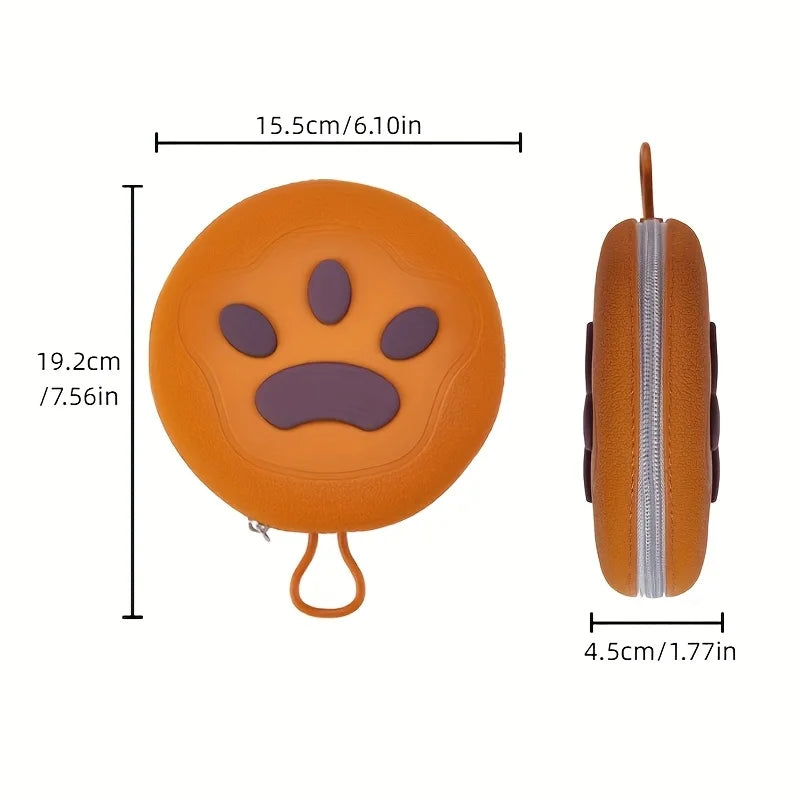 Foldable 2-in-1 Silicone Travel Dog Bowl - The Ultimate Portable Solution for Feeding and Hydration
