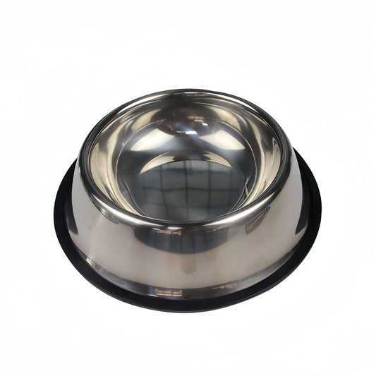 Premium Stainless Steel Pet Feeding Bowl for Dogs and Cats - Durable, Hygienic, and Available in 6 Sizes