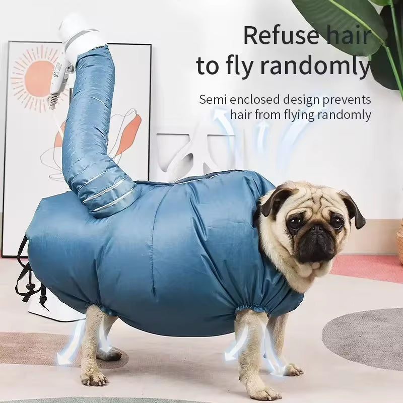 Fido's Premium Fur Fluffer: The Ultimate Inflatable Drying Bag for Effortless Dog and Cat Grooming